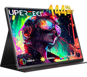 UPERFECT UGame B118 K118 Monitor portátil de 18 pulgadas 2K QHD 144Hz HDR FreeSync diseño ultra delgado pantalla de jueg