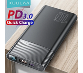 KUULAA Power Bank de 10000mAh QC PD3.0 Cargador rápido de batería externa USB para iPhone 14 13 para Samsung S22 Xiaomi