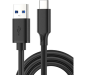 Cable USB-A a Tipo C de 60W 3A Carga Rápida Transmisión de Datos Núcleo de Cobre Estañado Línea 0.5M/1M/2M Largo para iP