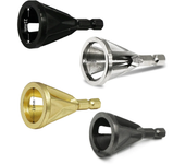 Vástago hexagonal de metal biselado