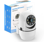Cámara IP WiFi DIDSeth 3MP para interiores 360 grados visión nocturna a todo color audio bidireccional alertas de movimi