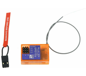 Receptor SR3100 2.4GHz 3CH RX PARA Transmisor DX3R de coche RC barco