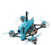 HGLRC Drashark 75mm 1.6 Pulgadas F4 1S Drone de Carreras Toothpick FPV BNF con VTX de 200mW y Cámara FPV CADDX