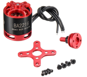 Motor sin escobillas Racerstar BA2216 880KV/1100KV/1250KV/1400KV/1800KV 2-4S para aviones de ala fija y drones de carrer