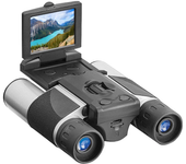 Cámara binocular digital con zoom digital de 8 aumentos y pantalla LCD de 2,0 pulgadas, grabación de video 2,5K y fotos