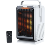 Calentador eléctrico de escritorio portátil con control remoto 4 modos Calentador Ahorra energía 1000W Mini calefacción