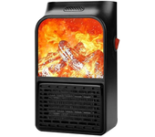 Calentador eléctrico portátil de 400 W,calefactor cerámico de espacio,calentador eléctrico para el hogar,con ventilador