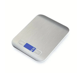 Báscula de cocina portátil de 5 kg Báscula para café Superficie de acero inoxidable Pantalla LCD retroiluminada Herramie