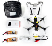 Darwinfpv Bebé Mono Ⅱ Analógico 156mm F4 4S 3.5 Pulgadas Freestyle FPV Racing Drone ELRS RTF con gafas VR009 5.8G FPV, t