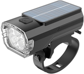 Faro de bicicleta LED recargable solar BIKIGHT, tipo C anti-deslumbrante, luz delantera impermeable para MTB, seguridad