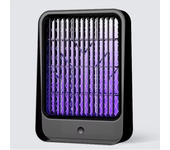 Lámpara LED mata mosquitos de doble potencia, batería recargable de 800mAh, carga USB, interior y exterior, insecticida