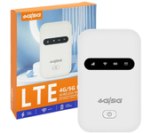 Router M26 4G Pocket WiFi 300Mbps de alta velocidad portátil con batería de 3000mAh y tarjeta SIM, plug and play, enruta