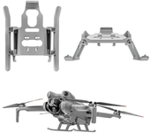 Soporte de protector de pierna de tren de aterrizaje plegable y extendido de STARTRC para dron DJI Mini 4 PRO RC Quadcop