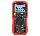 UNI-T UT890D+ Multímetro digital True RMS de rango manual para corriente alterna y continua, voltaje, frecuencia y prueb