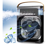 Rociar Pequeño Ventilador Humidificación Pequeño Refrigerador Aire Acondicionado Mini Ventilador Enfriado por Agua Aire