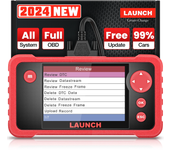 LANZAMIENTO del escáner OBD2 CRP123 V2.0 Elite Modelo Herramienta de diagnóstico de motor/ABS/SRS/Transmisión Lector de
