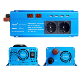 [EU Direct] Inversor Lvyuan DC12V a AC 220V Onda Sinusoidal Pura 1000W (Poder Pico 3000W) Inversor Solar Coche Inversor