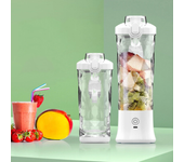Batidora portátil licuadora eléctrica 600ML mezcladores de frutas 4000mAh USB recargable mini batidora multifuncional ex