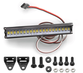 Barra de luces LED para techo de coche RC, pieza de 52 mm 85 mm, foco de búsqueda para piezas de coche Crawling RC 1/10