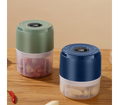 Máquina de ajo de 100 ml, picadora multifuncional de ajo, prensa de ajo eléctrica para el hogar, procesador de alimentos