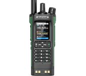 Baofeng BF-UV32 GPS Walkie Talkie 10W de Largo Alcance Multi Banda Bluetooth App 1000 Canales USB-C Carga EU Portátil Ra
