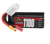 Batería LiPo ZOP Power 2S 7.6V 1100mAh 60C 8.36Wh con enchufe XT30 para coche RC