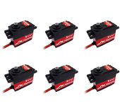 6PCS JX Servo PDI-6225MG-300 Grado PDI-6225MG 25kg Servo Digital de Engranajes Metálicos Para Avión RC