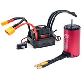 Surpass Hobby KK 4076 Motor sin Escobillas 2000KV 150A XT60 Combo de Controlador sin Escobillas para Coche RC Modelo 1/8