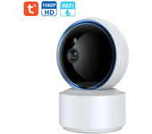 Cámara de seguridad inteligente Tuya inalámbrica PTZ IP Cam IR visión nocturna Detección de movimiento Intercomunicador