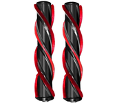 [EU Direct]2Pack Reemplazo de Cepillo Rodante para Aspiradora Inalámbrica Proscenic P11