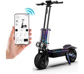 [EU DIRECT] OOTD D99 Scooter Eléctrico con Asiento 3000W*2 Motores Dobles Batería de 60V 40Ah Neumáticos Sin Cámara de 1