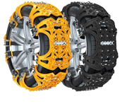 Cadena de neumáticos para motos eléctricas con ruedas gruesas, cadena de rueda de automóvil con correas antideslizantes.