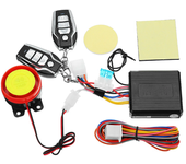 Sistema de alarma antirrobo de motocicleta de 12V de dos vías con arranque del motor, scooter eléctrico y control remoto