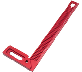 FNICEL 300mm Calibrador de Carpintería para Madera - Escuadra de Aluminio para Marco y Escuadra en L, Herramienta de Mar