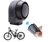 Alarma inalámbrica para bicicleta ANTUSI 115dB alta antirrobo 400mAh Cargable por USB Impermeable Claxon eléctrico con c