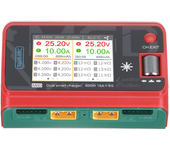 ToolkitRC M6D Edición Limitada de Navidad 500W 15A DC Doble Canal con Pantalla LCD IPS de 2.4 Pulgadas Cargador Descarga