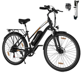 [DIRECTIVA DE LA UE] Bicicleta eléctrica EVERCROSS EK28 36V Batería de 12Ah Motor de 250W Ruedas de 28 pulgadas 30-90KM
