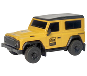 LDARC R01 1/64 2.4G RWD coche RC micro crawler mini camión de escalada con luz LED 3 velocidades vehículos todoterreno m