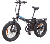 [EU DIRECT] Bicicleta eléctrica BAOLUJIE BLJ-DZ2001 48V 12.5Ah Batería Motor de 500W Neumáticos de 20*4.0 pulgadas Rango
