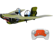 KF802 2.4GHz 4CH 220mm de envergadura lanzamiento a mano planeador delta mini para interiores y exteriores avión RC RTF
