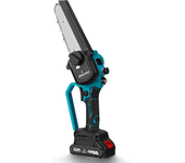 Motosierra eléctrica inalámbrica sin escobillas Drillpro con 3000W de potencia, placa guía de 6 pulgadas de alta eficien