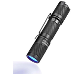 Linterna ultravioleta Lumintop Tool AA UV 2.0 Linterna ultravioleta 2 modos 365 nm Longitud de onda Luz negra Linterna b
