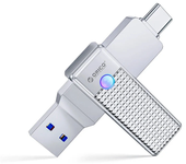 ORICO UFSD 2 en 1 Type-C y USB 3.2 Flash Drive 405MB/s Pendrive de alta velocidad 64G/128G/256G/512G OTG U Disk para Mac