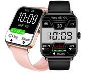 Reloj inteligente NY39 con pantalla HD de 1.83 pulgadas, llamadas bluetooth, monitor de frecuencia cardíaca, presión art