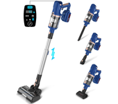 [EU Direct] Yisora V112 Aspiradora sin Cable, Aspiradora Escoba sin Cable 33Kpa 300W con Pantalla LED, Tiempo de Funcion