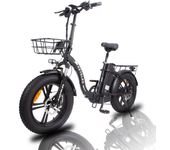 [EU DIRECTO] KETELES KF9 Bicicleta eléctrica 48V 26Ah batería 1000W*2 motor dual ruedas de 20 pulgadas 85-90KM autonomía