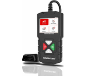 KINGBOLEN YA 201 Lector de códigos de falla del automóvil Probador de batería Escáner OBD2 Para la verificación de la lu
