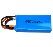 Avión RC XK X450 VTOL Ala Fija 3S 11.1V 1300mAh 25C XT30 Batería de Lipo Batería de Litio