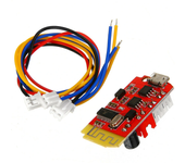 Placa de amplificador de potencia estéreo CT14 bluetooth 4.2 Clase F 5W+5W modificada para altavoz con puerto de carga
