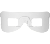 Eachine EV100 Placa Frontal Blanca Negra Con Sujetador Cinta Adhesiva Magi Repuesto Para Gafas FPV Para Drones RC